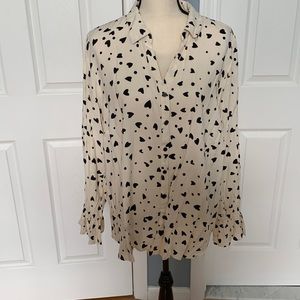 🌺EST. 1946 HEART PRINT BLOUSE🌺